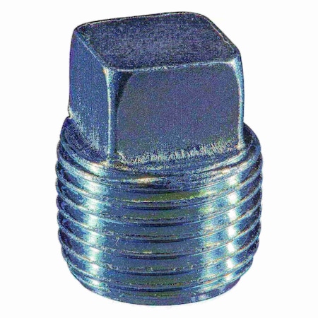 Midwest Fastener 1/2IP Steel Square Pipe Plugs 2PK 930644
